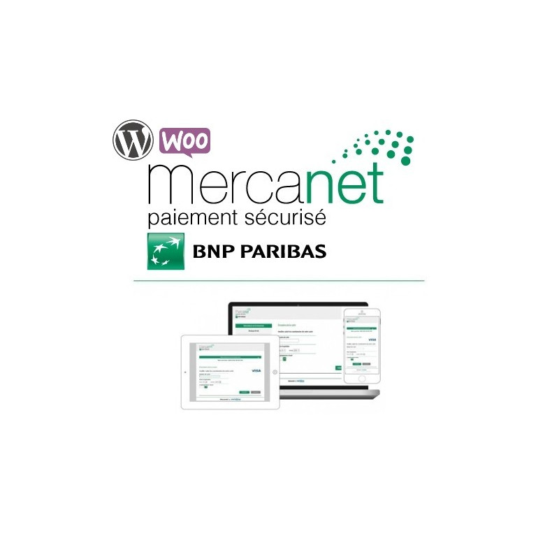 Module	BNP Paribas - Mercanet  pour WooCommerce Wordpress (Officiel)